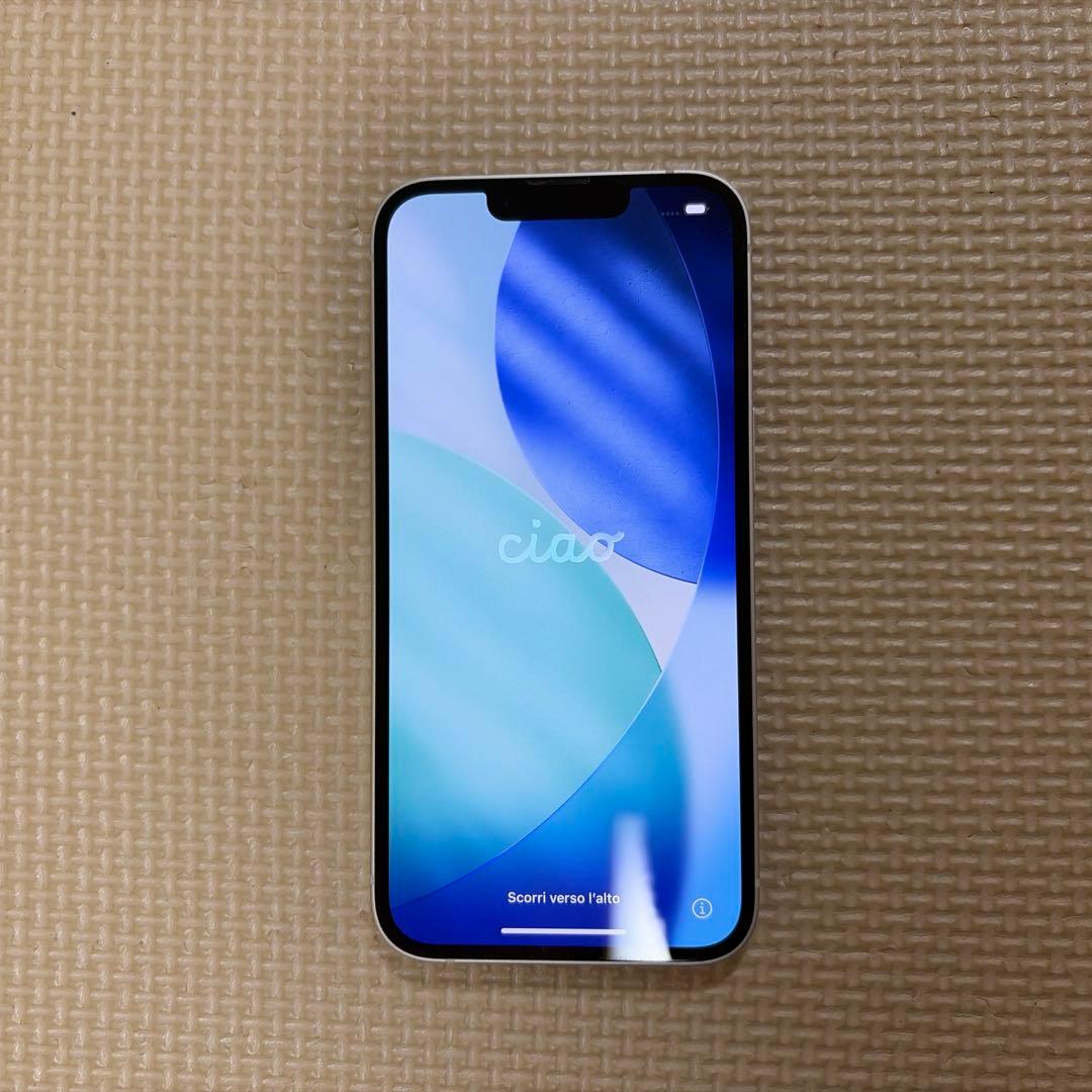 iPhone 13 128GB スターライト　ホワイト　箱付