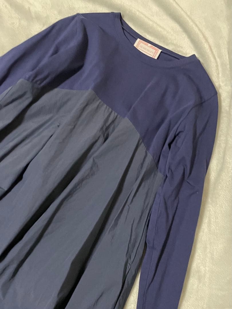 BEARDSLEY マルワンピ　0 ネイビー