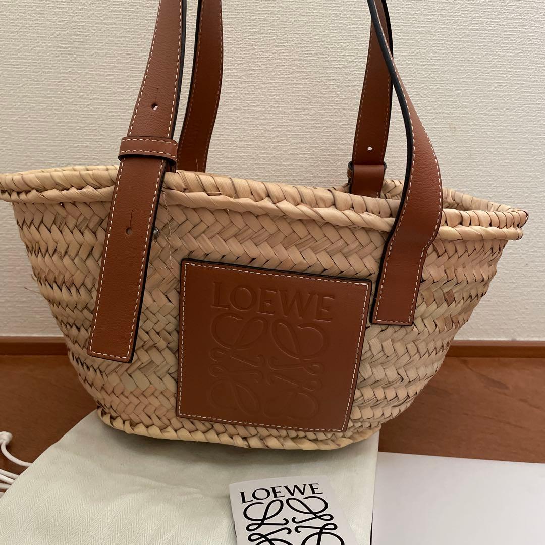 ゆさみ✴︎【新品】LOEWE ♡ かごバッグ ブラウン