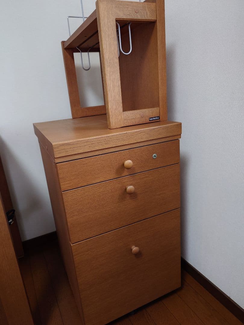 ②〈カリモク〉ボナシェルタシリーズ☆ワゴンモルトブラウン