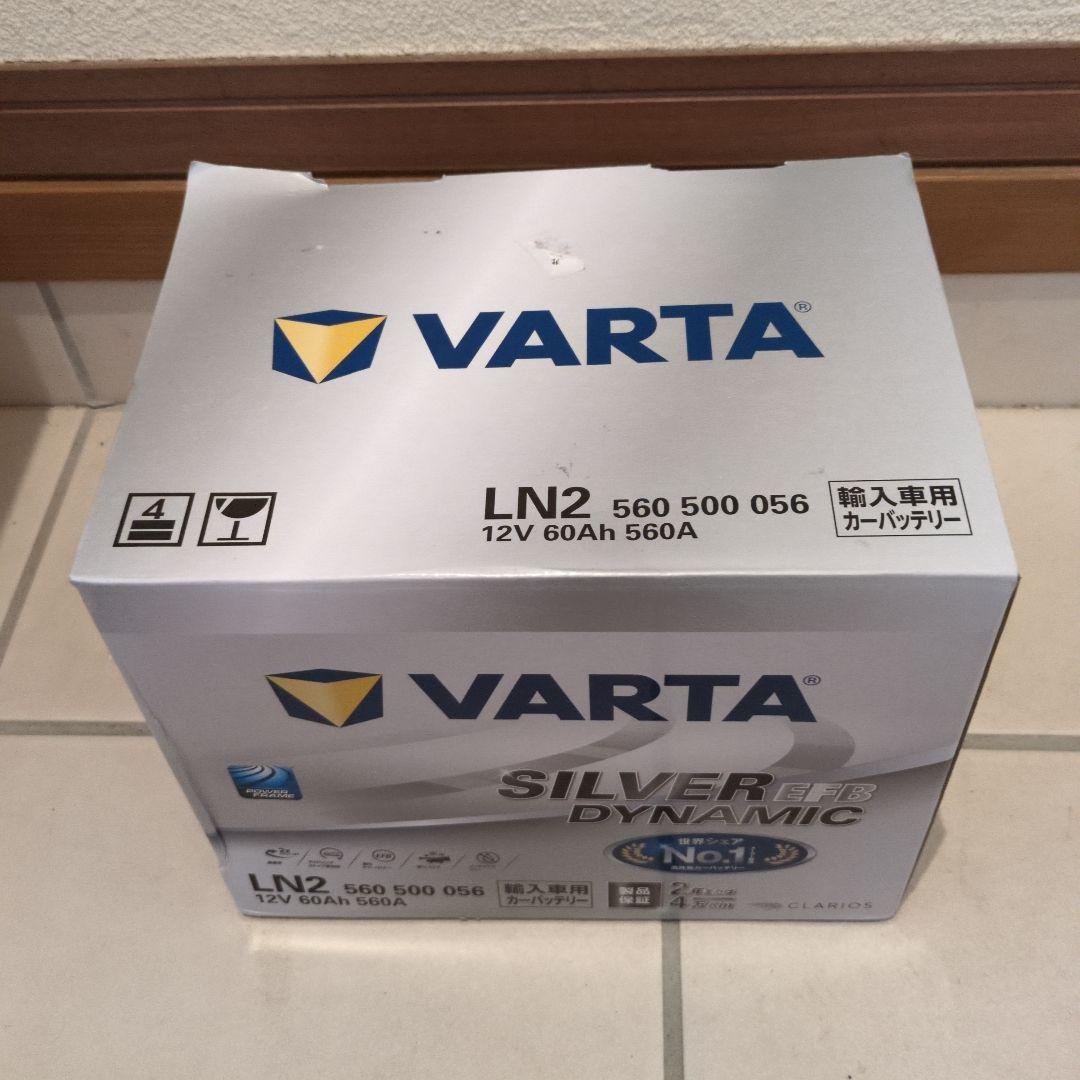 未使用ABA-BBM5P用VARTA560-500-056LN2EFBバッテリー