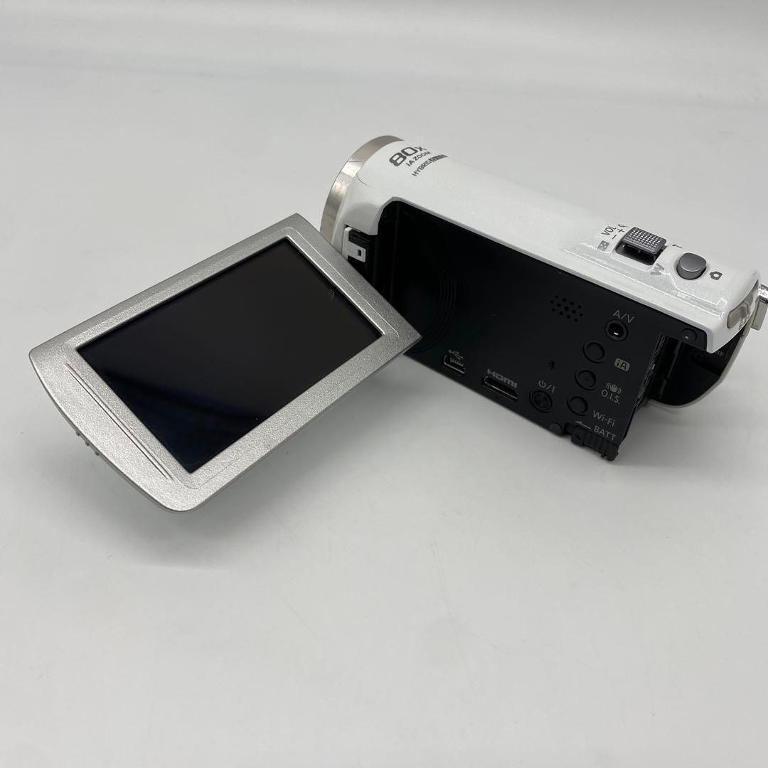 パナソニック デジタルハイビジョンビデオカメラ ホワイト HC-V520M-W