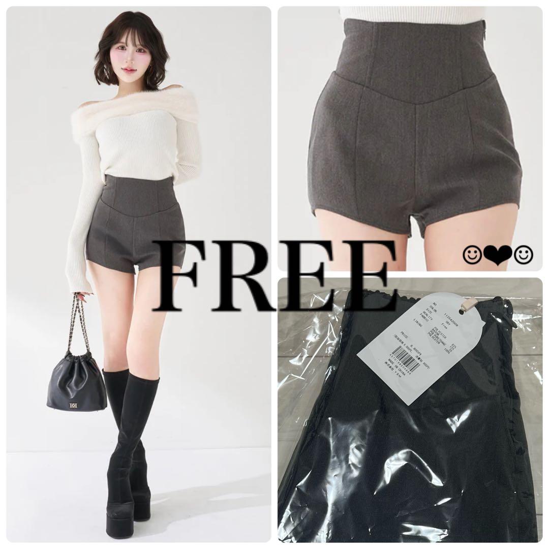 Darich♡美シルエットショートパンツ♡グレー♡FREE