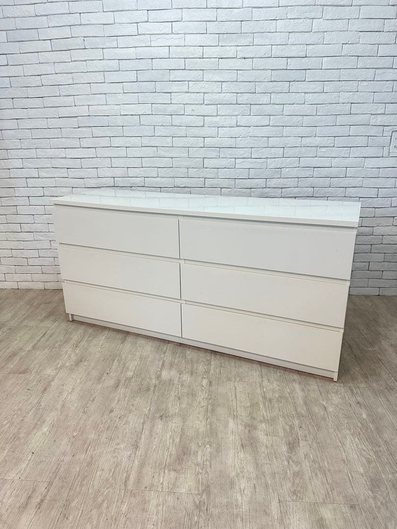 【送料込みDBABN】イケア　チェスト　棚　タンス　洋服　マルム　MALM