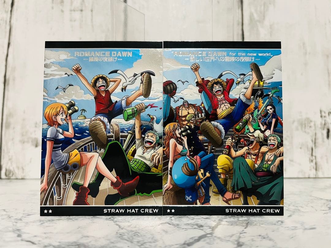 ルフィ海賊団 麦わらの一味 ワンピースカード ONE PIECE