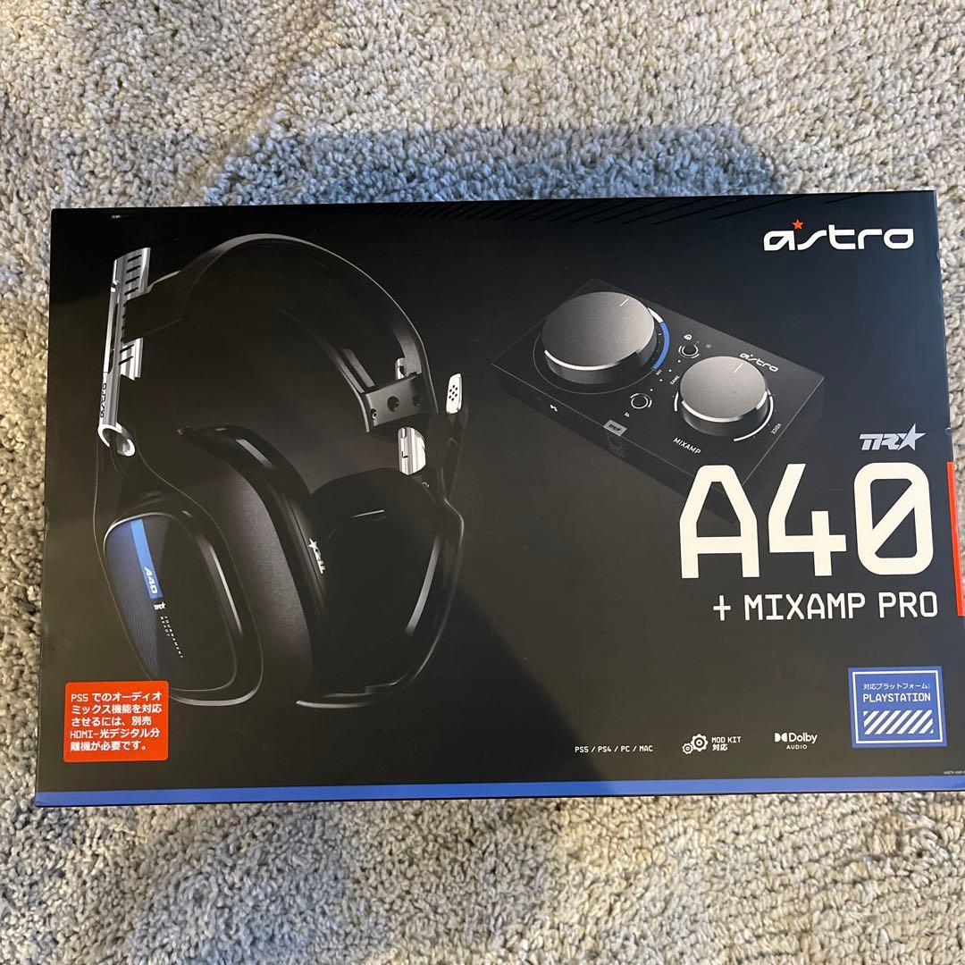 新品未使用　ASTRO A40 + MIXAMP PRO アストロ ヘッドセット