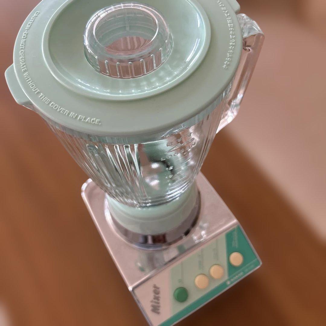 サンヨー　ミキサー　SM-G361 三洋　くすみカラー　ポップ