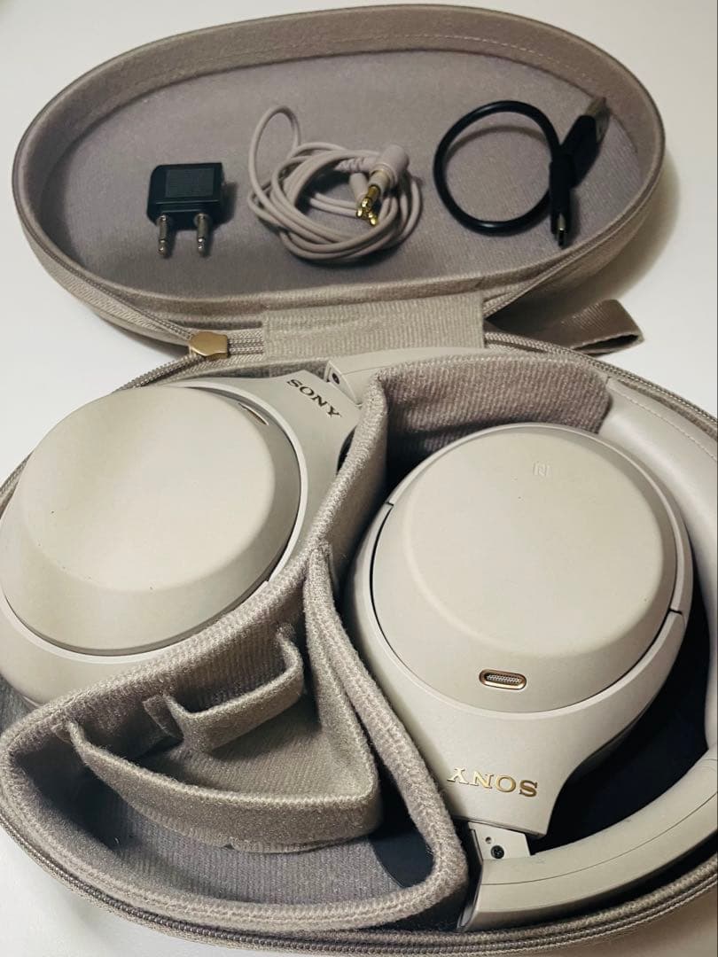 【値下げ】SONY WH-1000XM4ワイヤレスヘッドホン グレー 美品