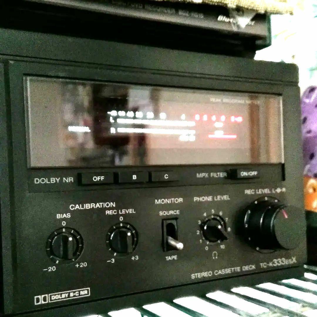 ソニー　カセットデッキ　TC-K333ESX