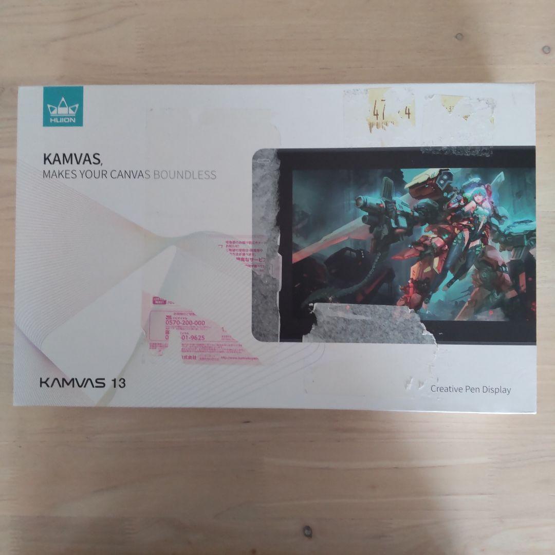 【ましゅー】HUION KAMVAS 13 液晶ペンタブレット本体