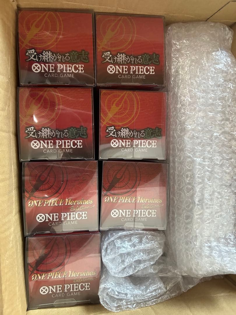 新品未開封 ワンピースカードゲーム 受け継がれる意志　ヒロイン　7BOX
