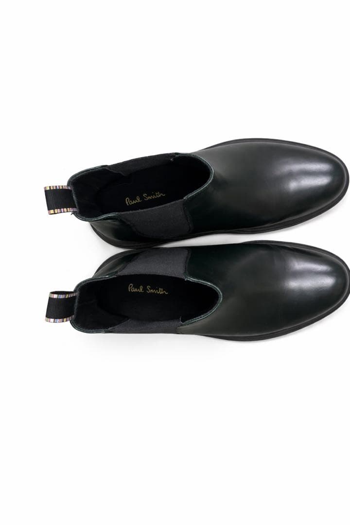 値下　PAULSMITH ポールスミス　サイドゴアブーツ　ダークグリーン28cm