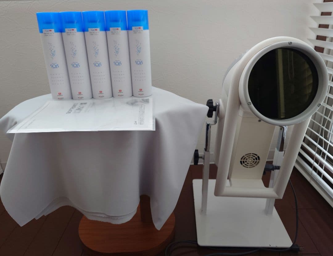 バイオプトロン2　 卓上スタンドとスウォッツ5本付き