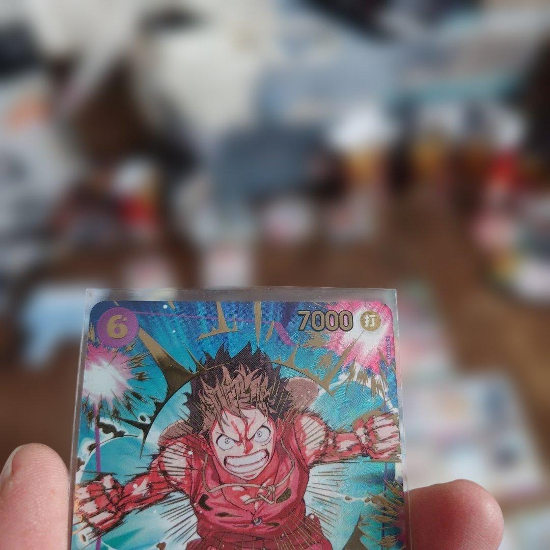 ワンピース モンキー・D・ルフィ　EB02 SP パラレル＋オマケ付き