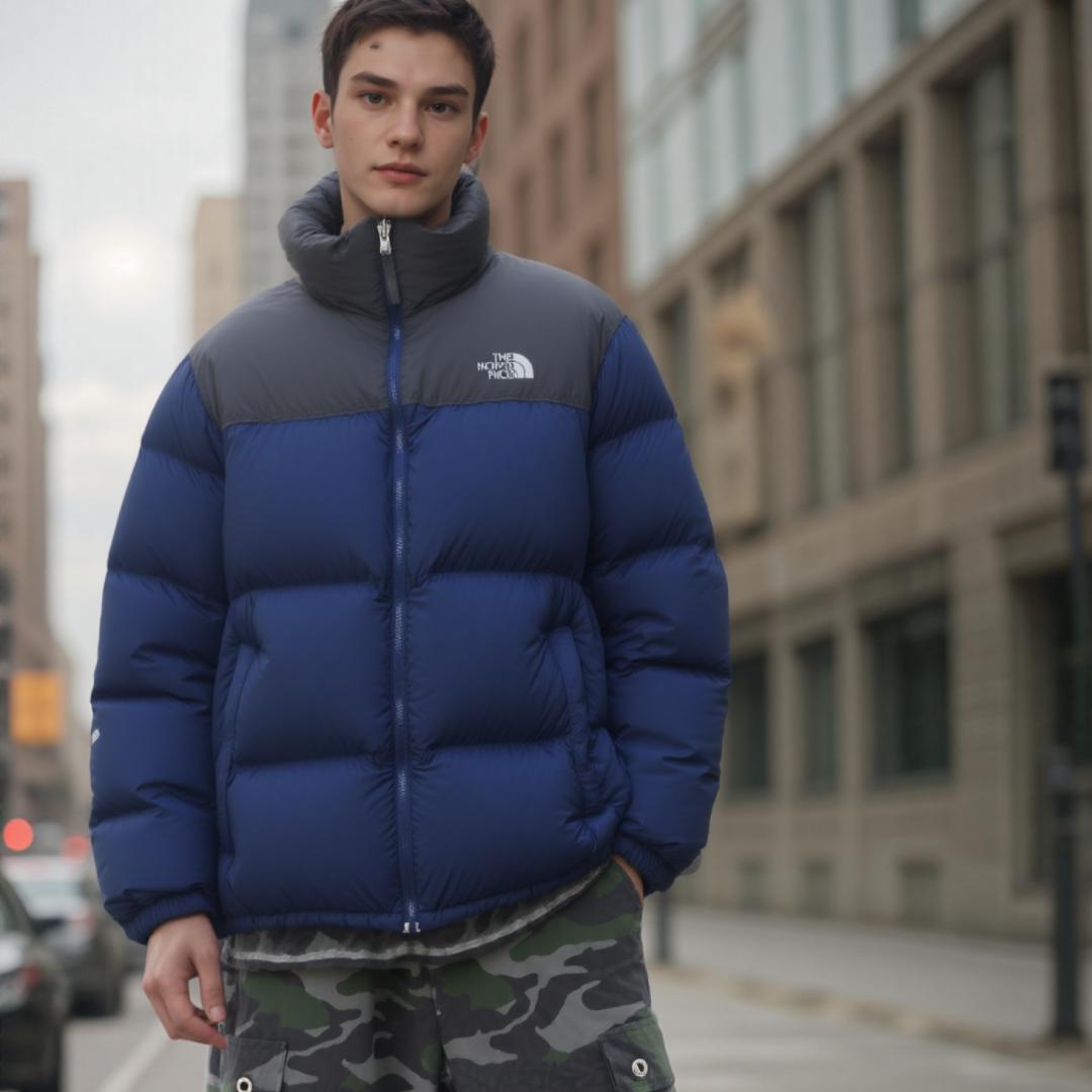 ノースフェイス ヌプシ ダウンジャケット メンズ US規格 XL 大きいサイズ