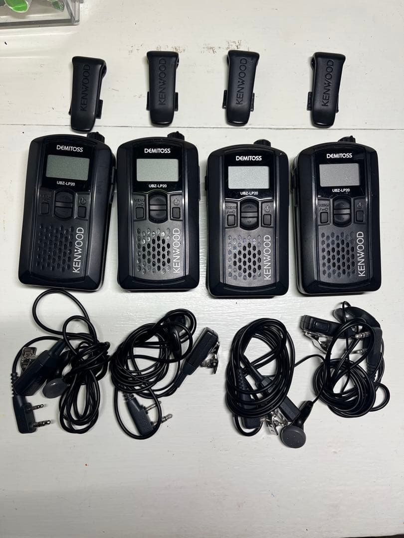 KENWOOD UBZ-LP20 トランシーバー 4台セット