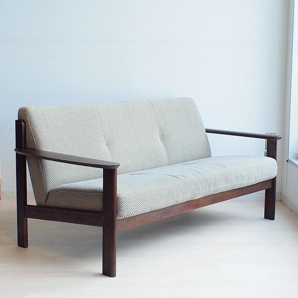 カリモク/karimoku チターノ/Chitano オーク材 2人掛けソファ