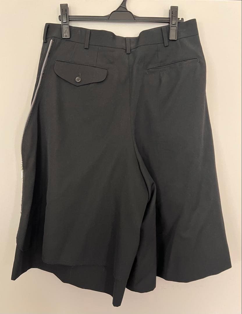 コムデギャルソンオムプリュス 変形ショートパンツ ジッパー