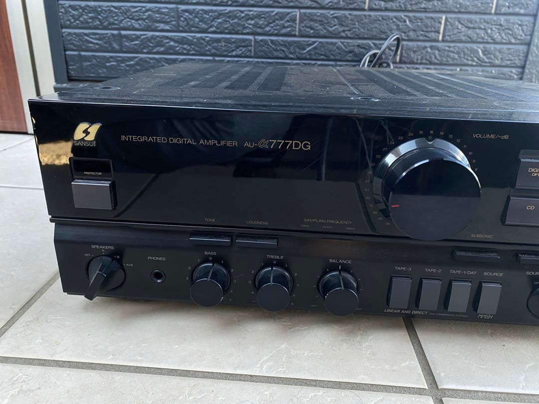 SANSUI サンスイAU-α777DG プリメインアンプ