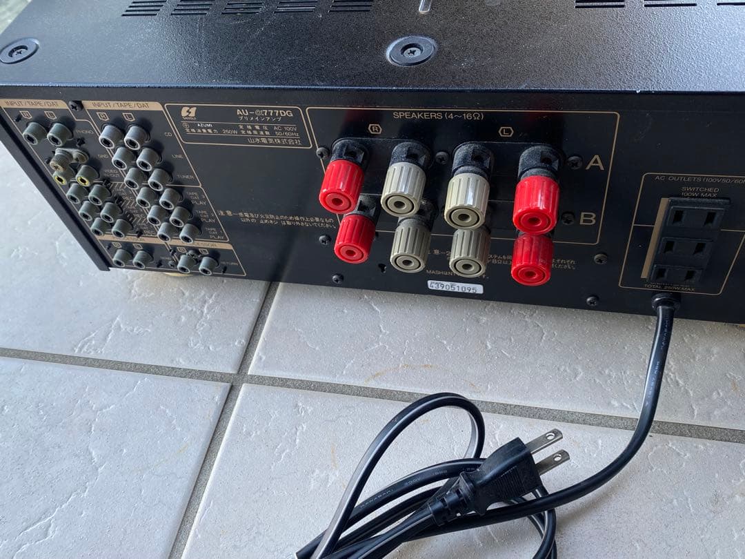 SANSUI サンスイAU-α777DG プリメインアンプ