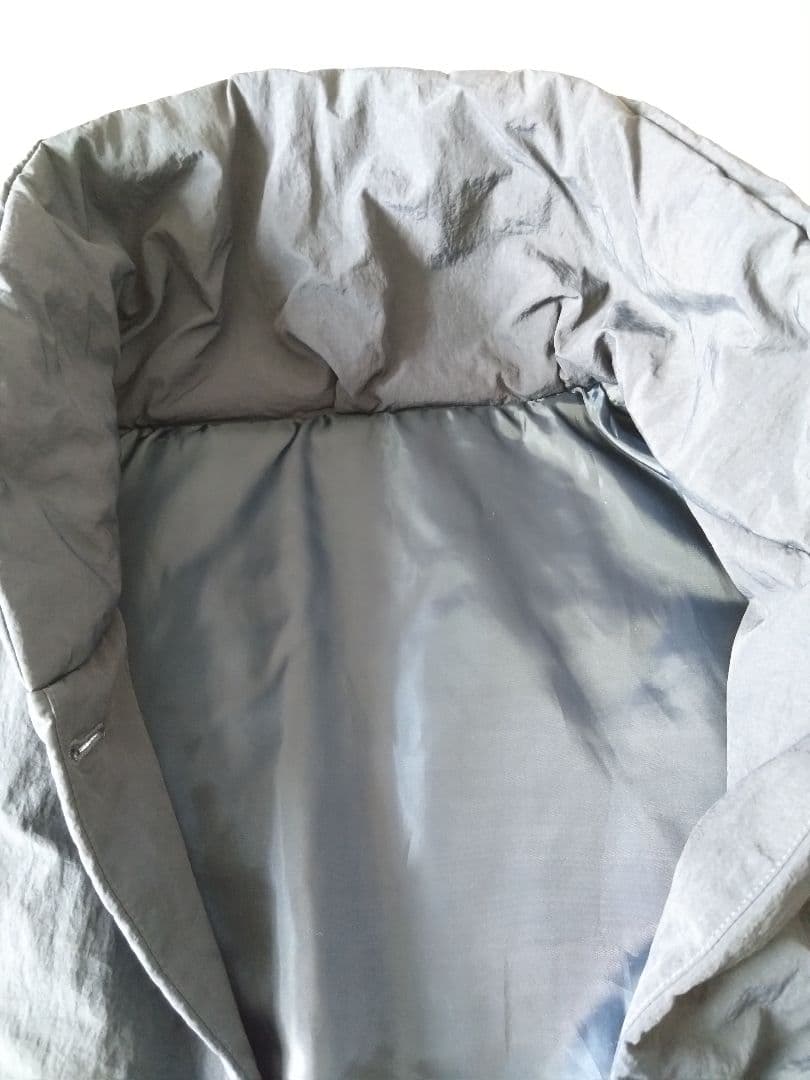 RATAさん作品　ネイビー ボタン付き 中綿入りアウター