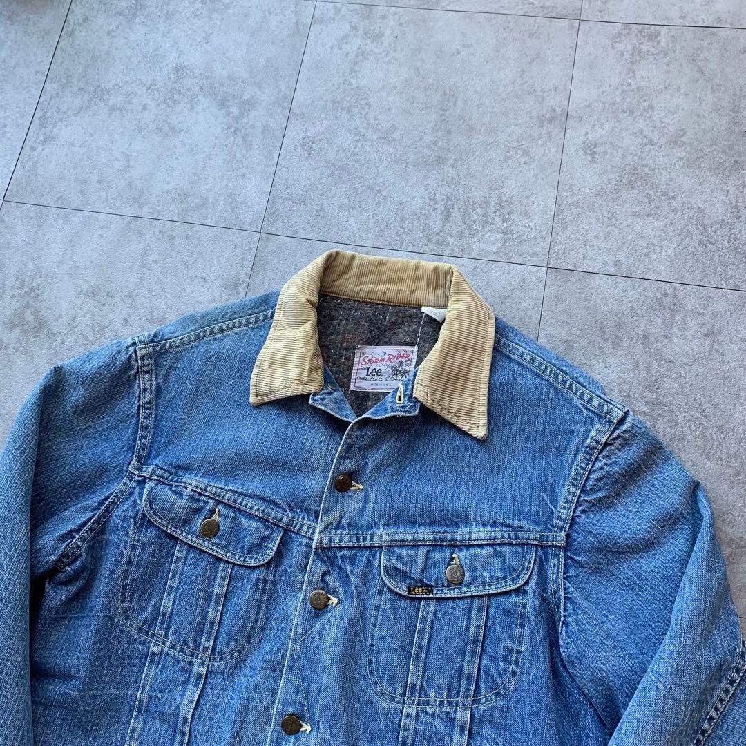 70s Lee ストームライダー デニムジャケット USA製 ユニオンチケット
