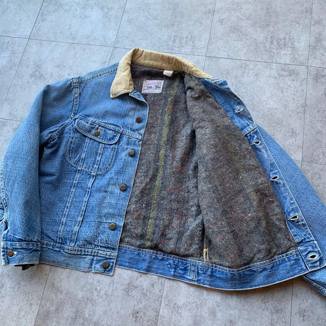 70s Lee ストームライダー デニムジャケット USA製 ユニオンチケット