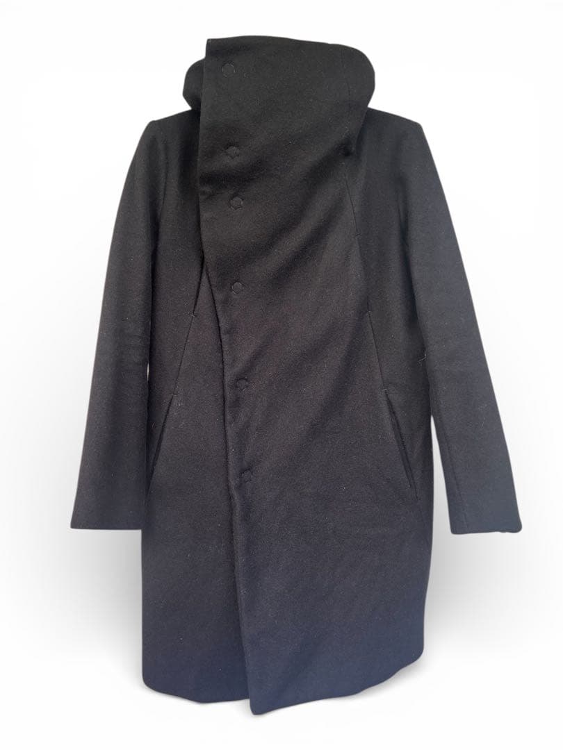 The Viridi-anne ハイネックウールコート