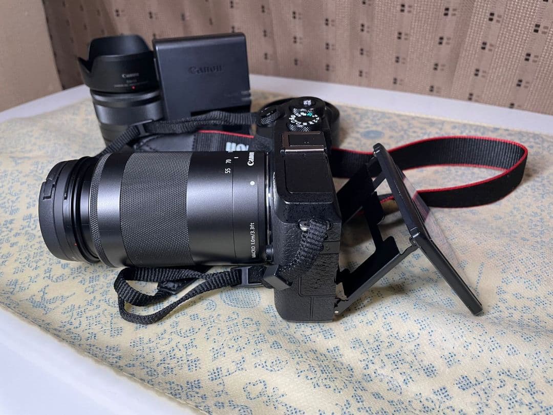 Canon EOS M6 Mark II ダブルズームEVF キット ブラック