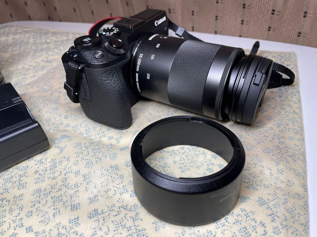 Canon EOS M6 Mark II ダブルズームEVF キット ブラック