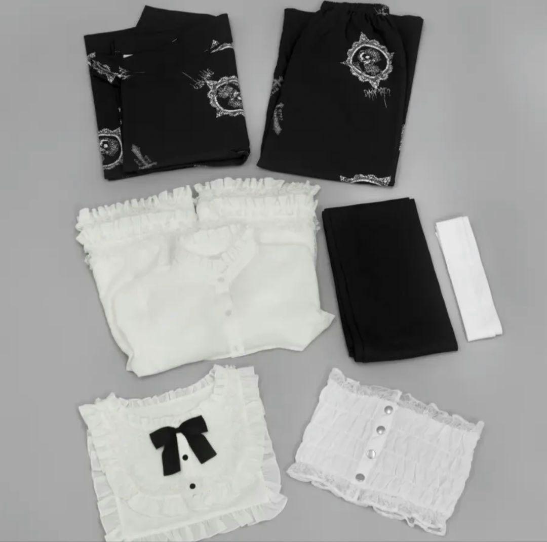 DimMoire【ディムモアール】夢骸の童話 浴衣セット/Black