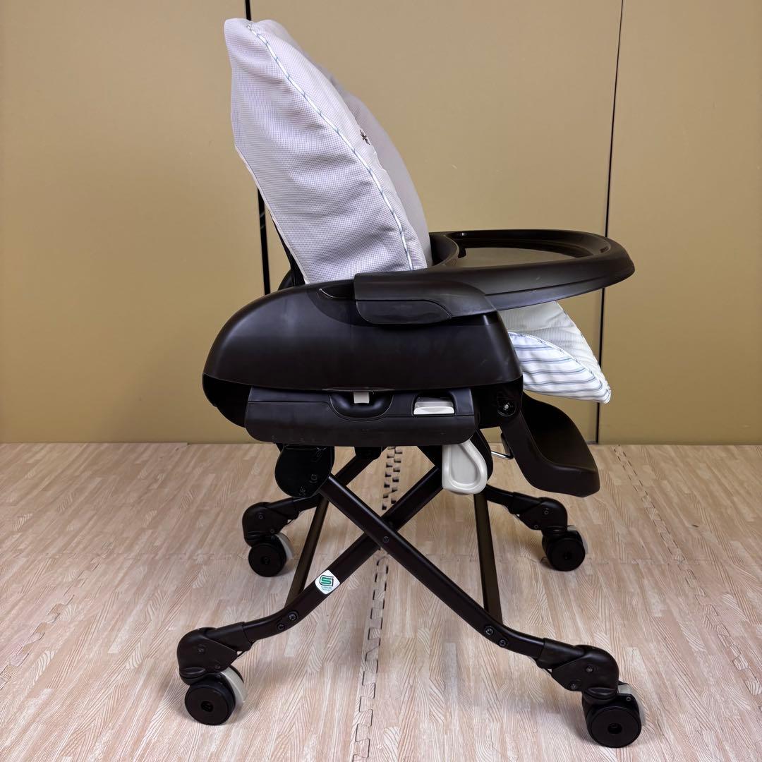 極上クリーニング済　☆美品☆　コンビ　ハイローベッド＆チェア　ネムリラ　4キャス