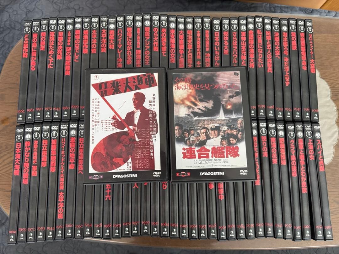 東宝・新東宝　戦争映画DVDコレクション 全70巻　全冊子（バインダー5冊）付き