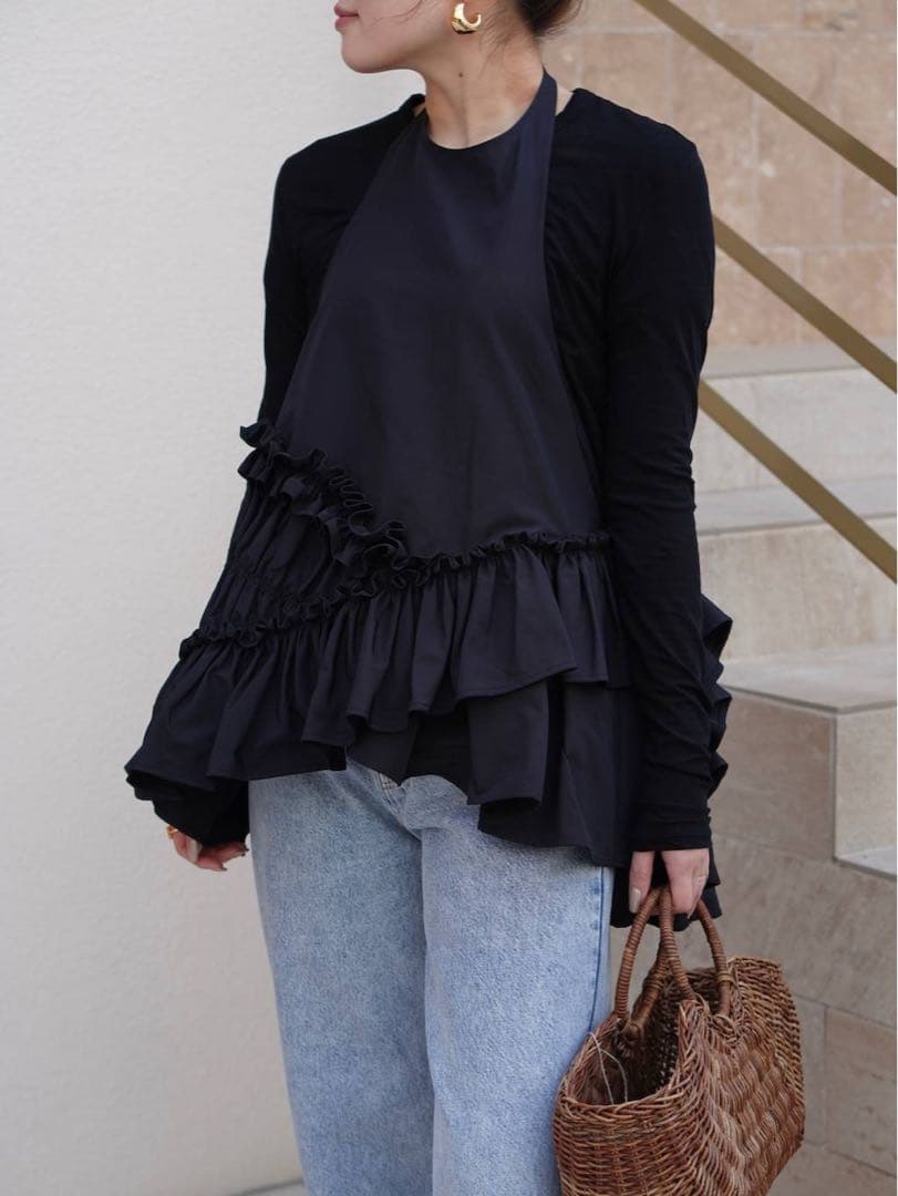 Curensology オックスギャザートップス