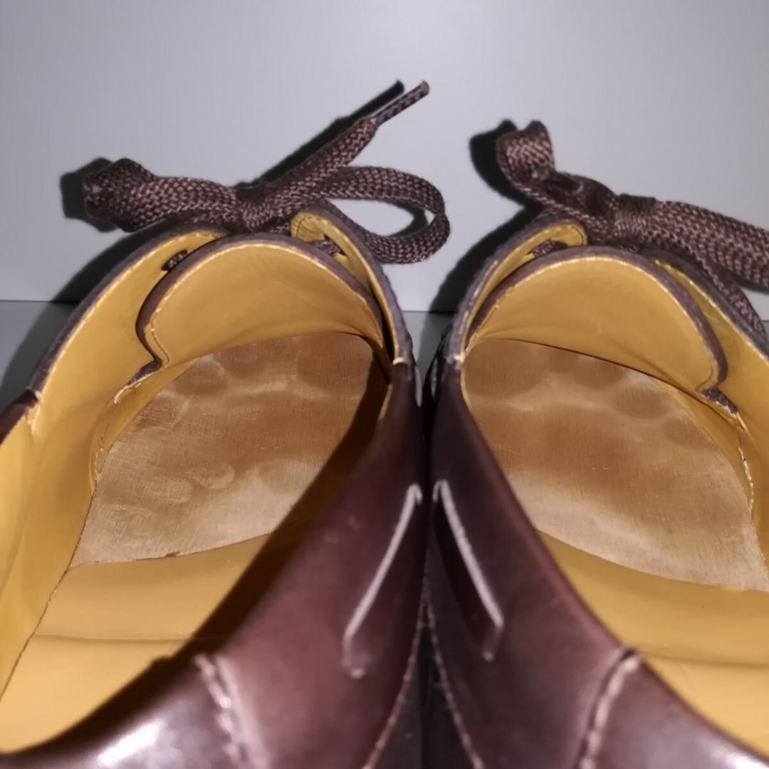 c0567 未使用に近い JMウエストン 690 ヨット 5/D 茶 ブラウン