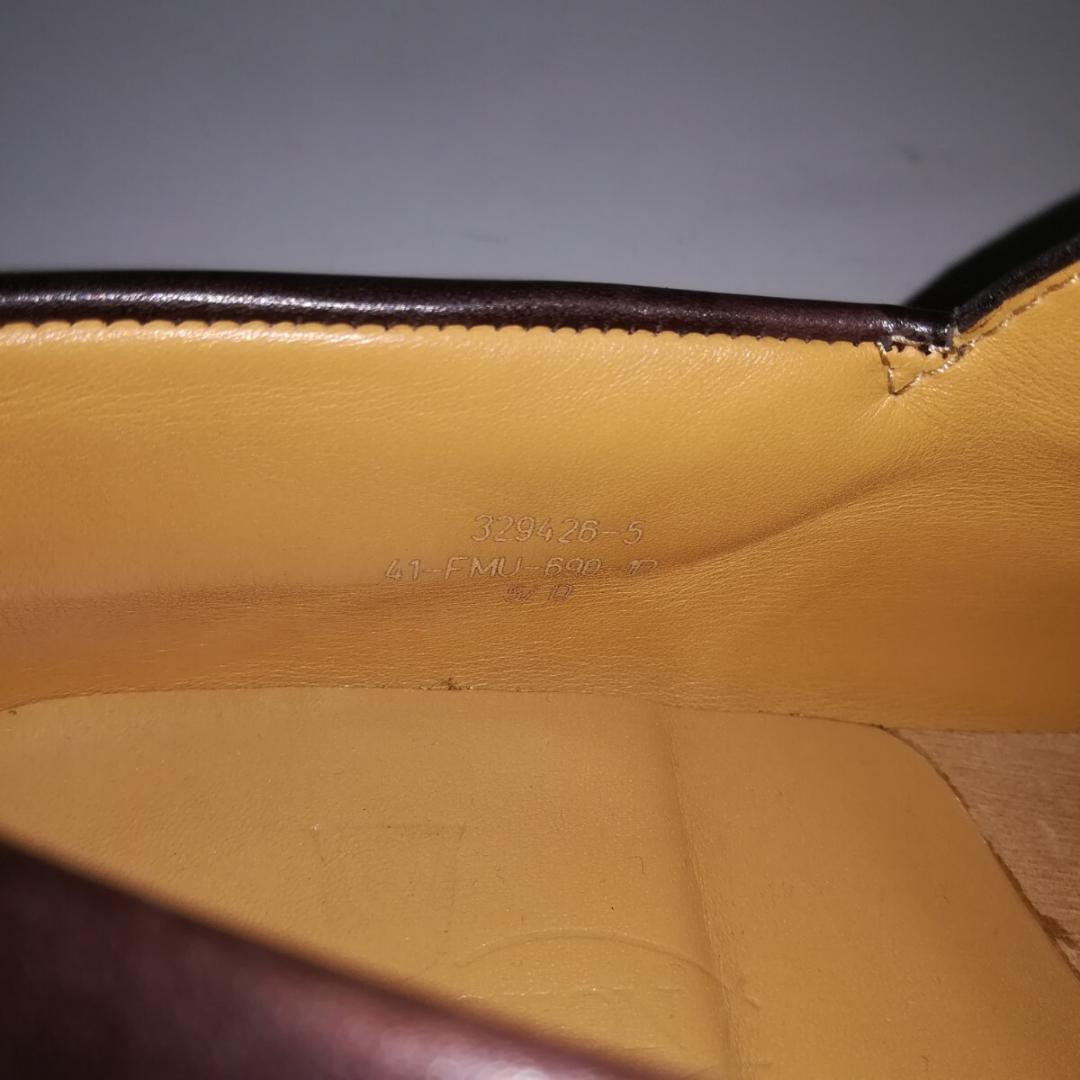 c0567 未使用に近い JMウエストン 690 ヨット 5/D 茶 ブラウン