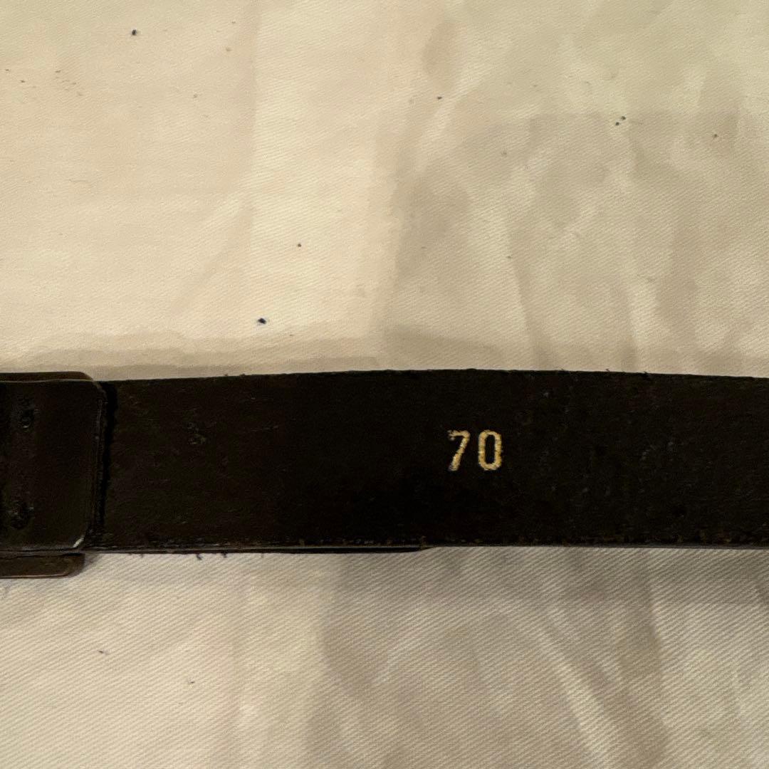 DRIES VAN NOTEN ドリスバンノッテン　リアルレザー ベルト 70