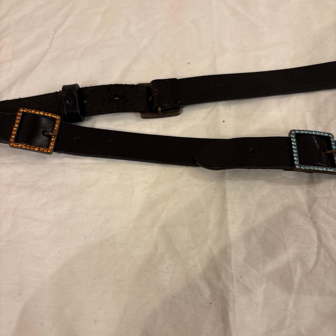 DRIES VAN NOTEN ドリスバンノッテン　リアルレザー ベルト 70