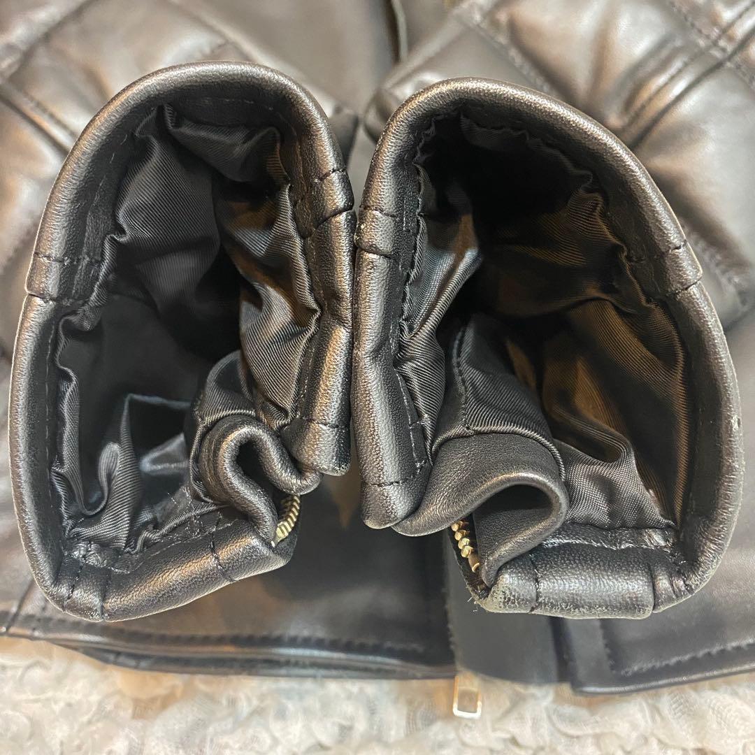 南海 レディース シングルライダースレザージャケット 牛革 11号