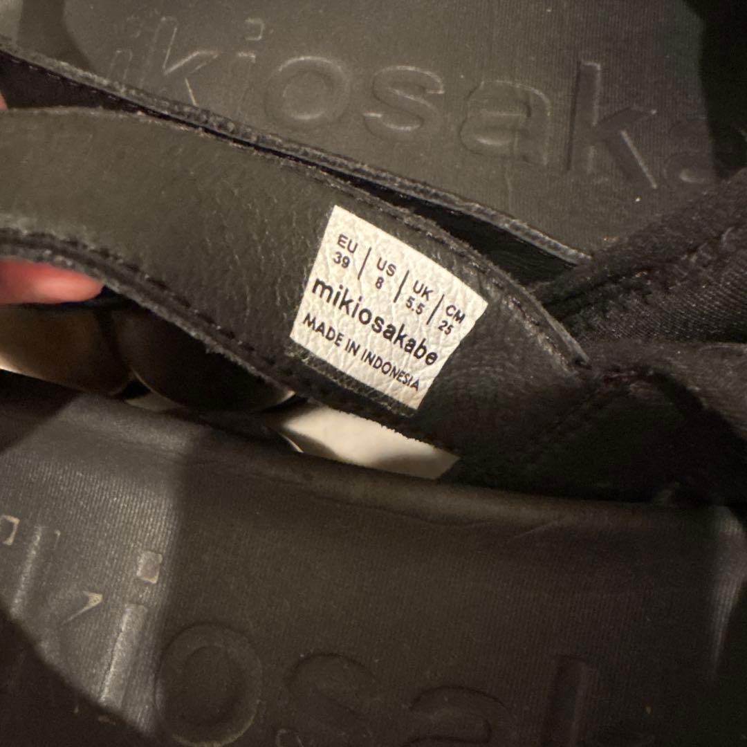MIKIO SAKABE ミキオサカベ サンダル