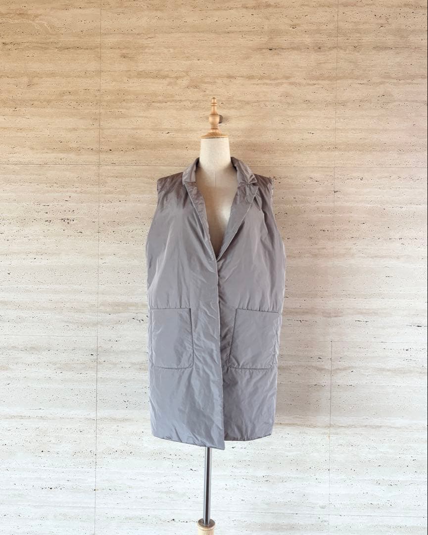 【FABIANA FILIPPI】美品！ベスト　ジレ　グレー