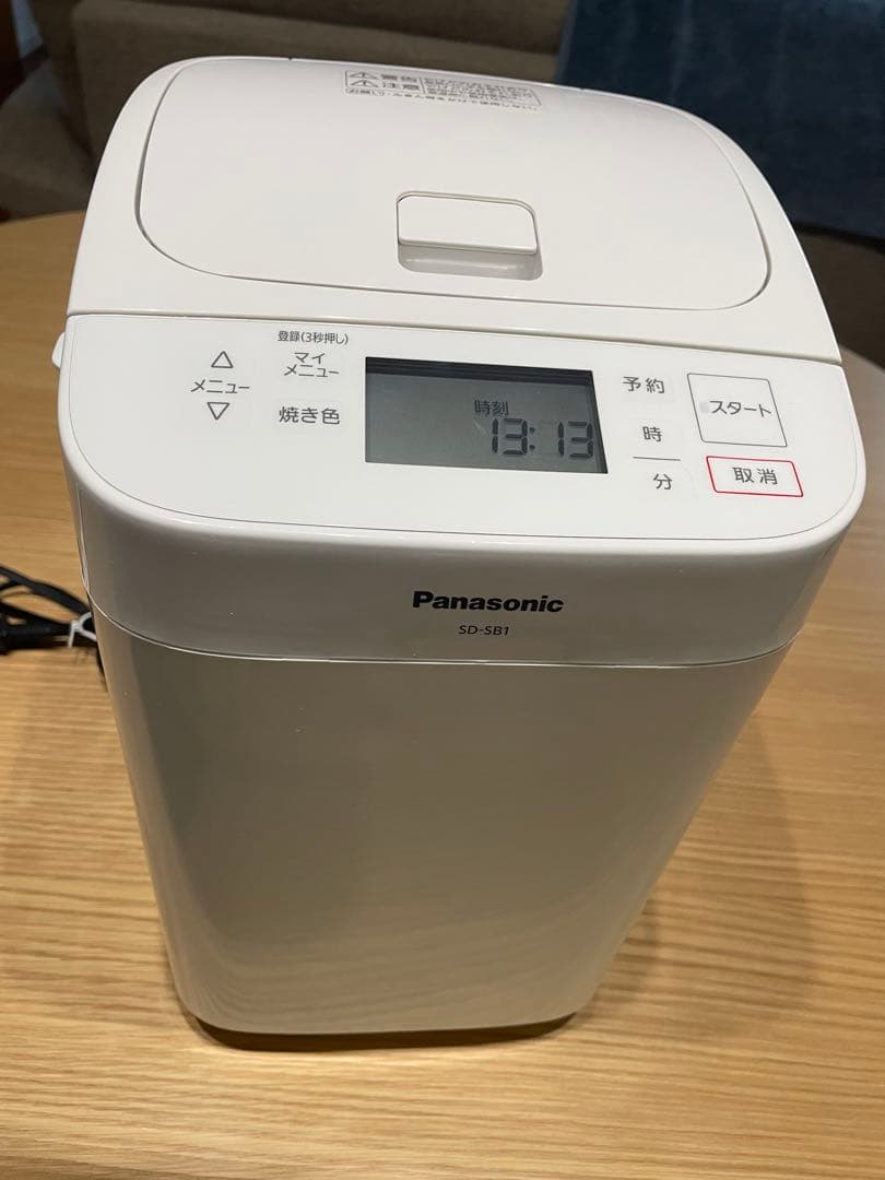 Panasonicホームベーカリー、SD-SB1