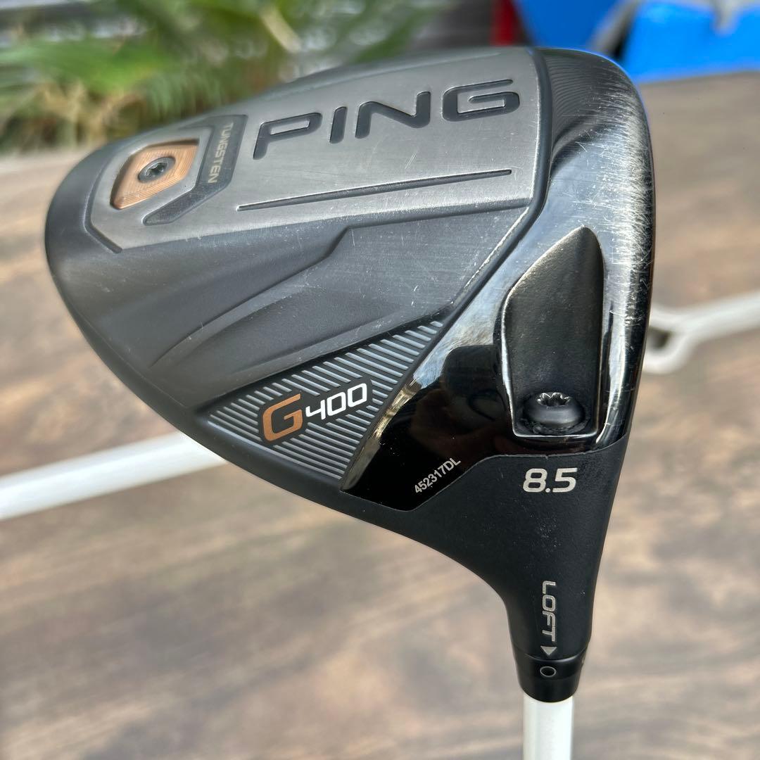 希少　PING G400 ドライバー 8.5度　lst アッタスクール5s