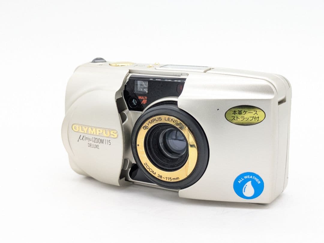 美品！完動品！OLYMPUS μ ZOOM115 DELUXE フィルムカメラ