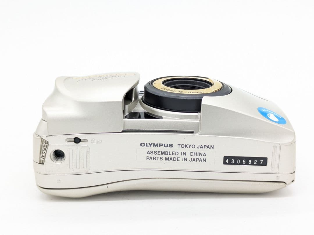 美品！完動品！OLYMPUS μ ZOOM115 DELUXE フィルムカメラ