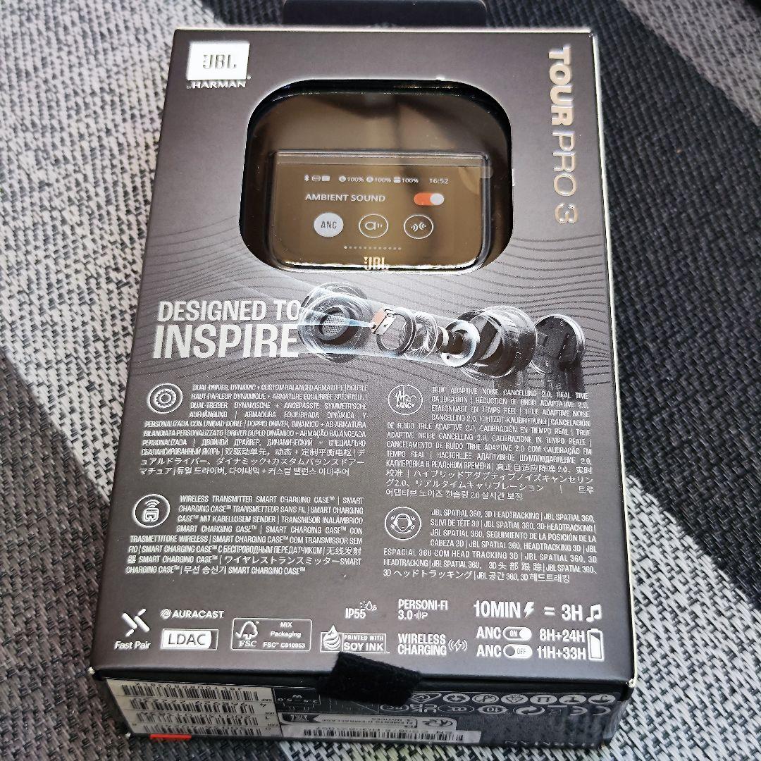 24時間内発送【未開封新品】JBL TOUR PRO 3 ワイヤレスイヤホン