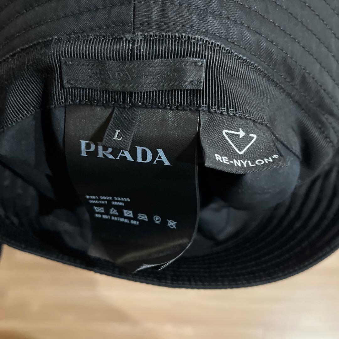 PRADA Re-Nylon プラダバケットハット　L