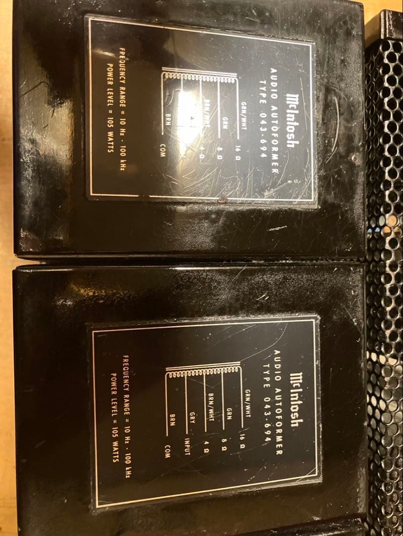 mcintosh MC2100 マッキントッシュ パワーアンプ