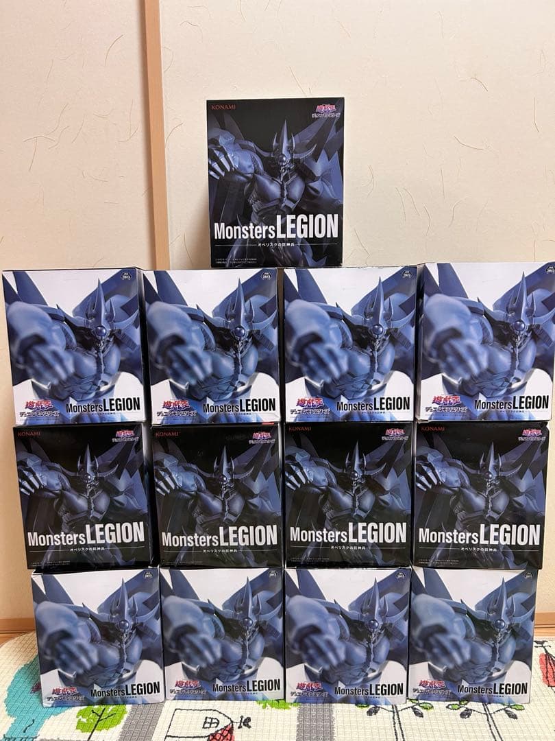 遊戯王 MonstersLEGION オベリスクの巨神兵 フィギュア13点