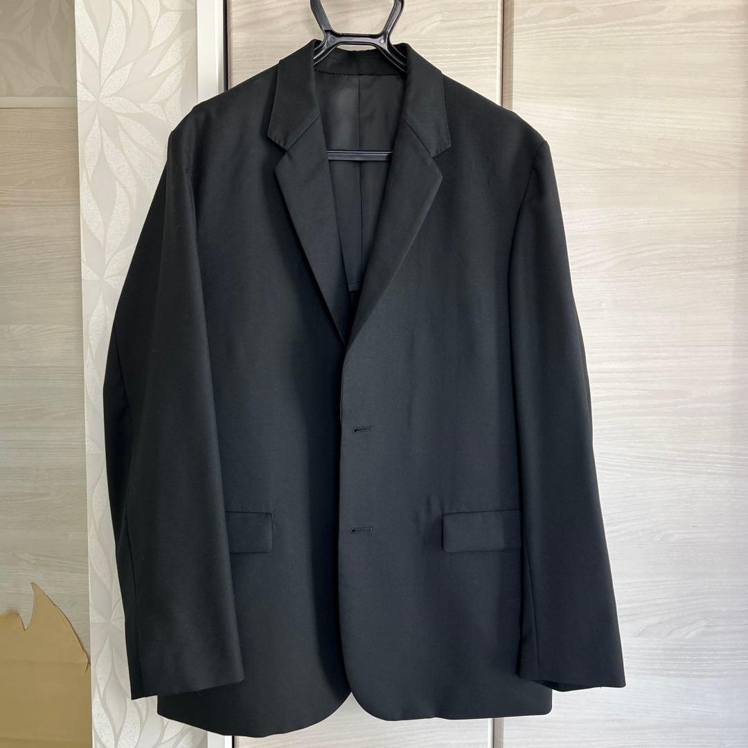 [中古] MB ハイエンド 尾州ウールジャケット セットアップ ブラック L